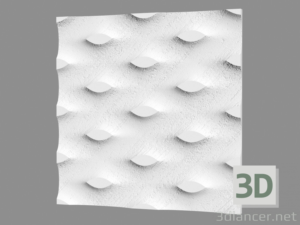 3d model Gypsum wall panel (art. 1005) - preview