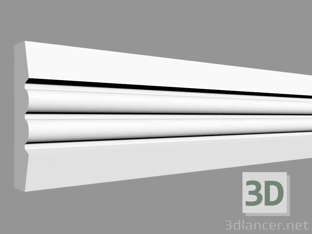 3d model Moldeo P5021 (200 x 3.1 x 0.9 cm) - vista previa