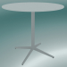 3d model Table MISTER X (9507-01 (Ø80cm), H 73cm, white, white) - preview