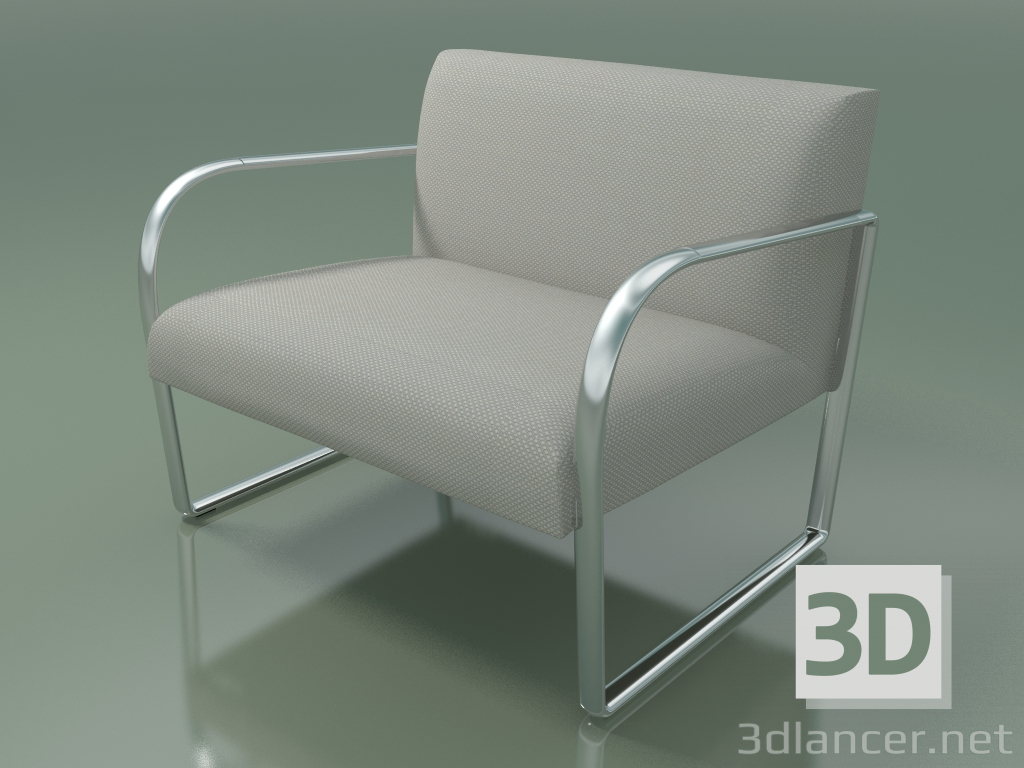 3d model Silla 6101 (LU1, Steelcut Trio 3 00906) - vista previa