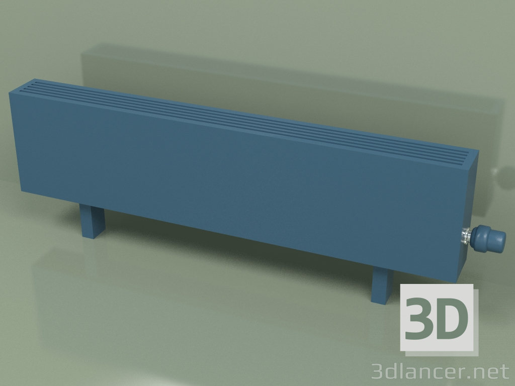 3D Modell Konvektor - Aura Comfort (240 x 1000 x 96, RAL 5001) - Vorschau