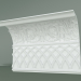 3d model Prefabricated gypsum cornice KM005-3 - preview