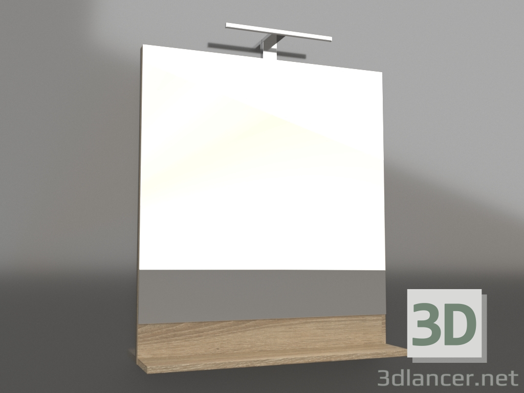 modello 3D Specchio 70 cm (FOS0207DS) - anteprima