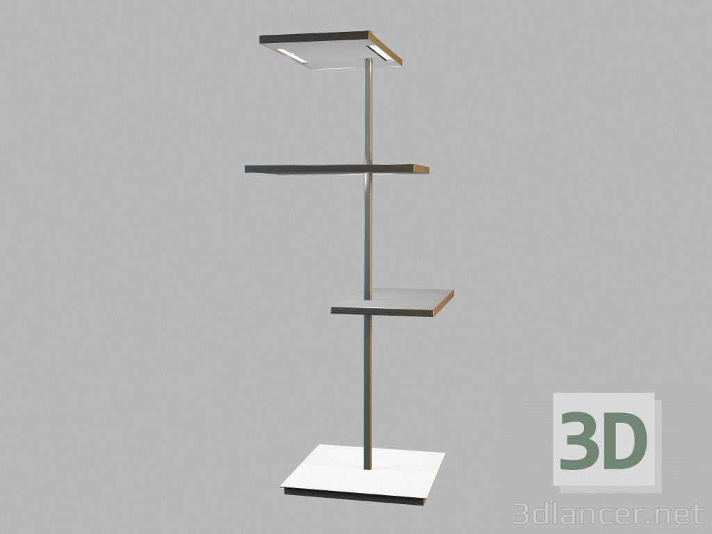 3d model Lámpara de pie de 6010 - vista previa