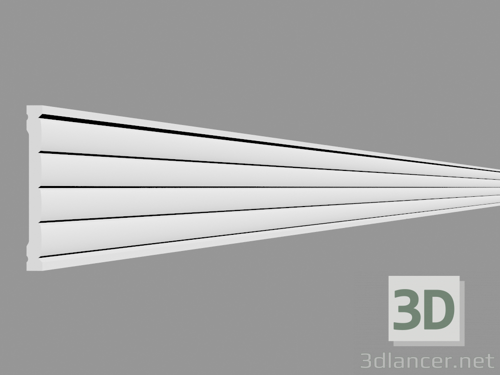 3d model Molding P5020 (200 x 9.1 x 1.3 cm) - preview