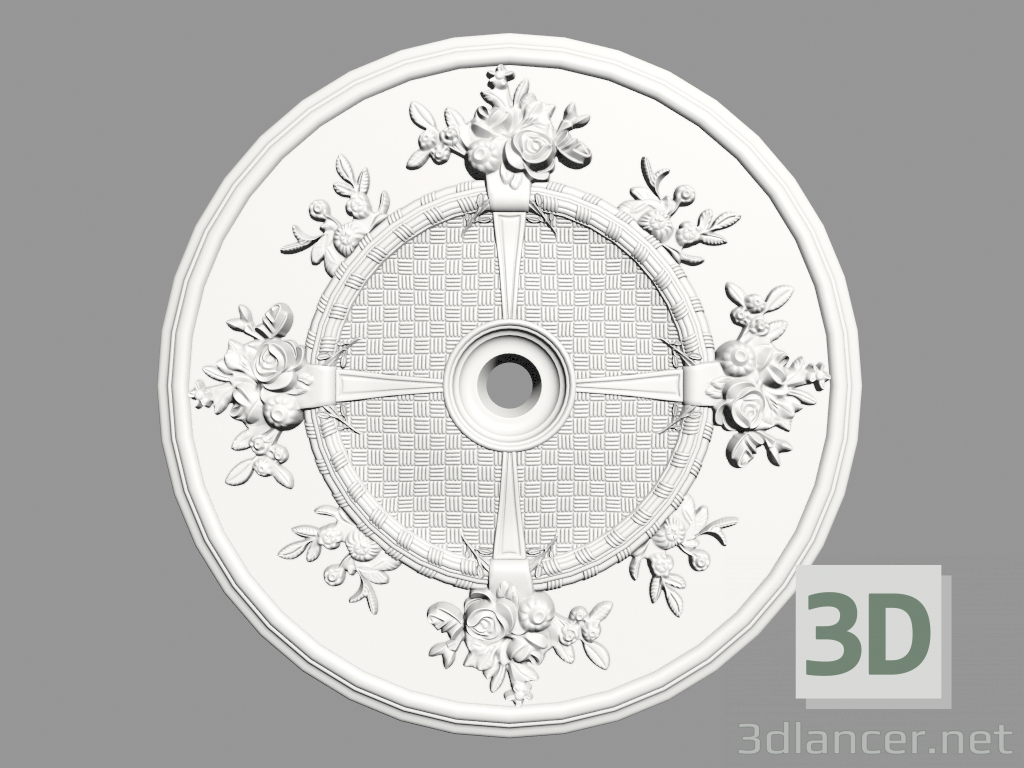 3D Modell Deckenauslass (P90) - Vorschau