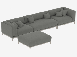 Modulsofa CASE 4020mm (Art. 901-921-902-915)