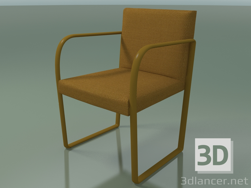 3d model Chair 6100 (V62 matt, Steelcut Trio 3 ST00466) - preview