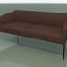 3d model Double sofa 2712 (Wenge) - preview