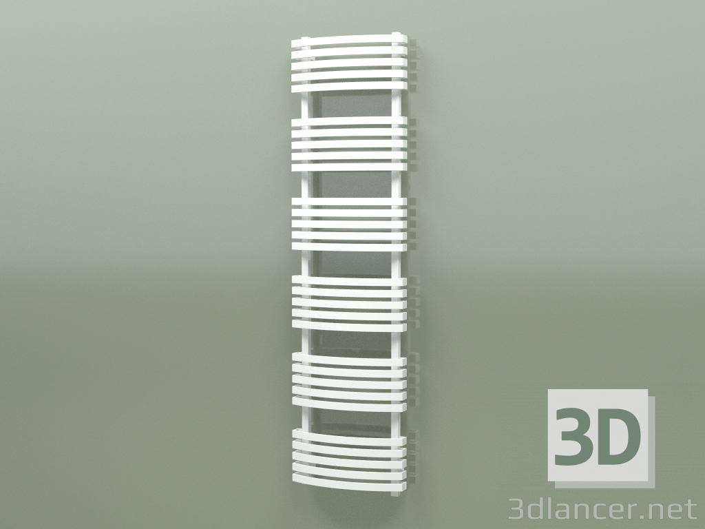 3d model Heated towel rail Kioto One (WGKIN181048-S8, 1815x480 mm) - preview