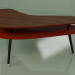 3d model Boomerang coffee table (burgundy) - preview