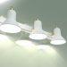 3d model Wall lamp 20083-3 (white-gold) - preview