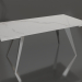 3d model Folding table Ramses 180-250 (folded, white marble-chrome) - preview