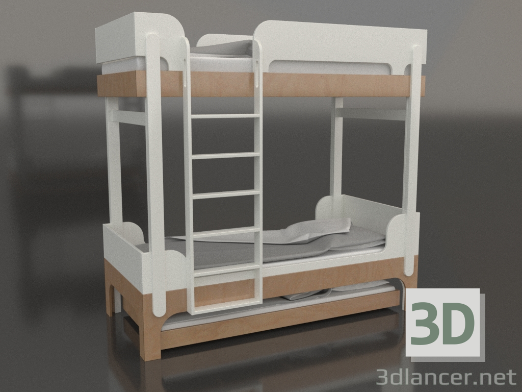 3D Modell Etagenbett TUNE U (UWTUA1) - Vorschau