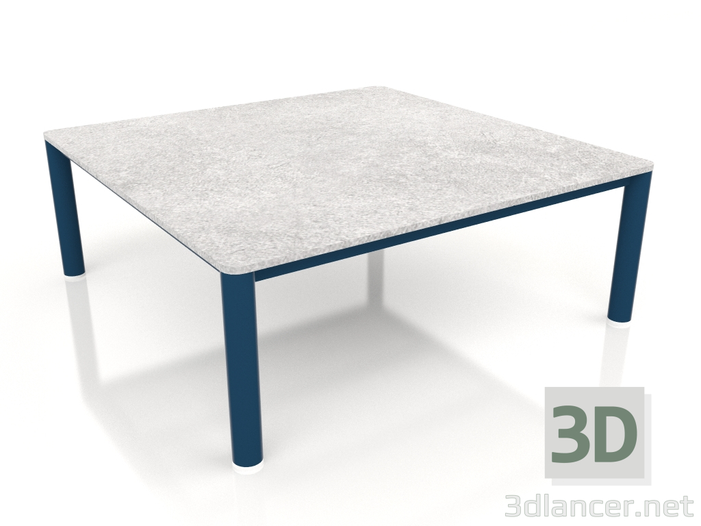 3D modeli Orta sehpa 94×94 (Gri mavi, DEKTON Kreta) - önizleme