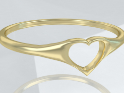 Wedding ring Heart