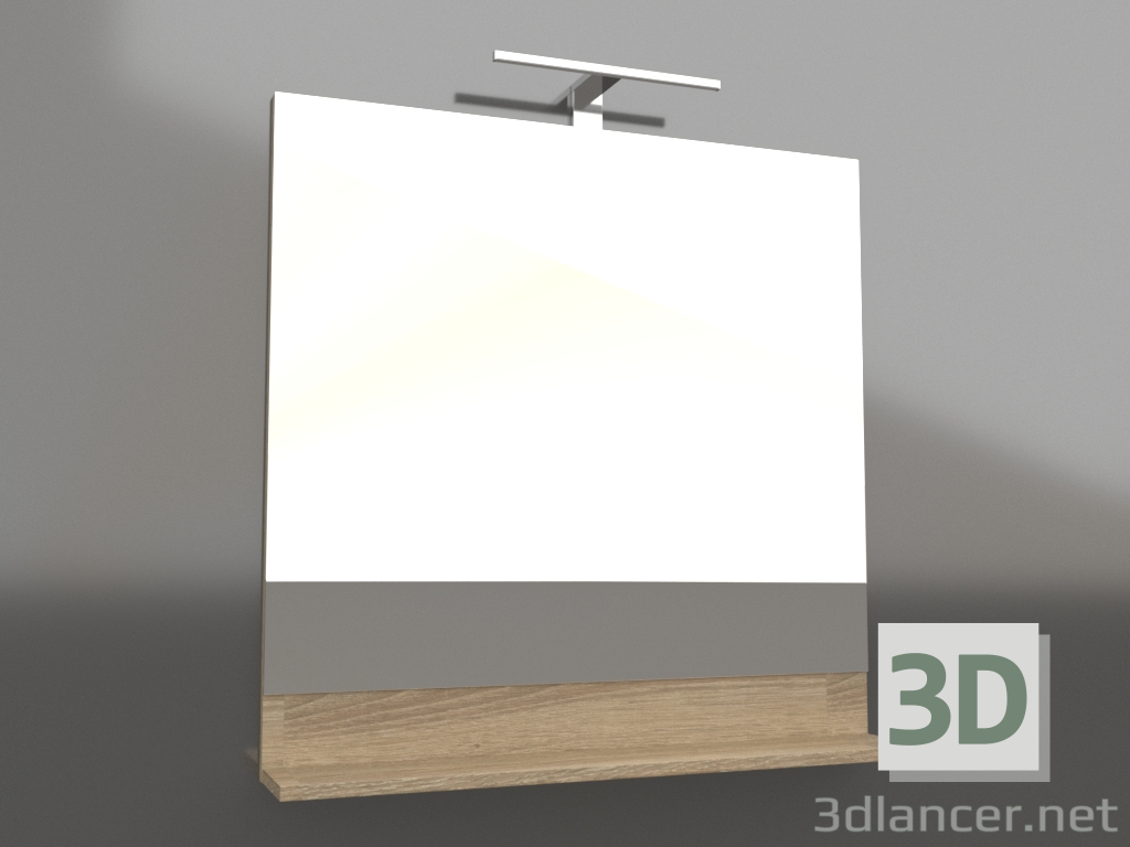 3D Modell Spiegel 80 cm (FOS0208DS) - Vorschau