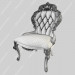 3d Carved chair model buy - render