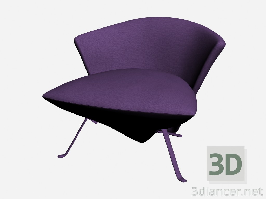 modèle 3D Chaise bébé JADA bébé POLTRONCINA - preview