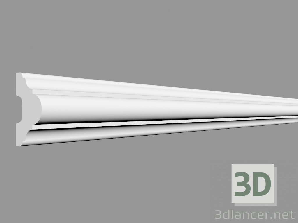 3d model Moldura P4020 (200 x 5 x 2,9 cm) - vista previa