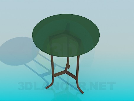 Modelo 3d Mesa para café - preview