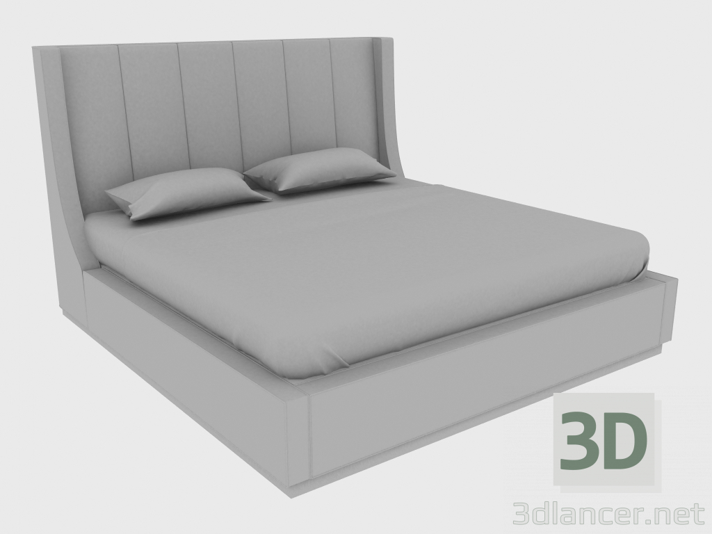 Modelo 3d Cama de casal KUBRIK CAMA DUPLO 200 (225X240XH142) - preview