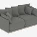 3D Modell Modulsofa SOHO 1880mm (Art. 803-804) - Vorschau