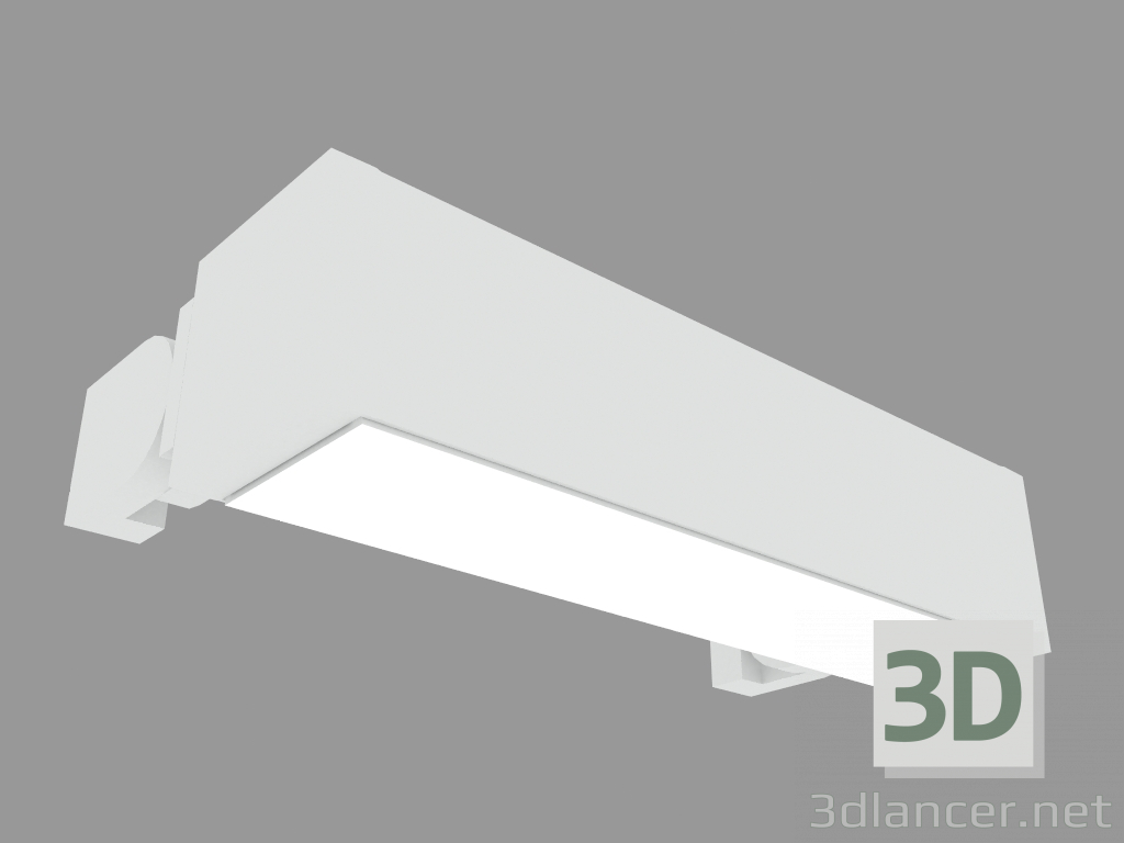 3D Modell Wandleuchte LINEAR FRAME SHORT (S5972N) - Vorschau