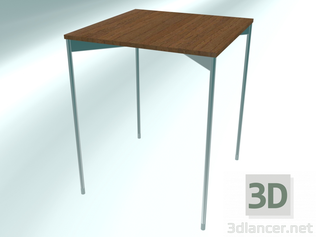 3D modeli Sehpa kare yüksek (CS30 Krom HM12, 450x450x560 mm) - önizleme