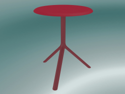 Mesa MIURA (9553-01 (Ø 60cm), H 73cm, vermelho tráfego, vermelho tráfego)