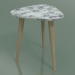 Modelo 3d Mesa de apoio (242, Marble, Rovere Sbiancato) - preview