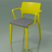 3d model Chair with armrests and upholstery 3606 (PT00002) - preview