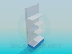 Wall rack metal