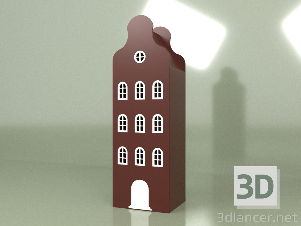 3d model Armario-casa ASH-2 (Arabika) - vista previa