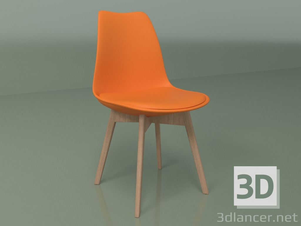 3D Modell Stuhl Sephi (orange) - Vorschau