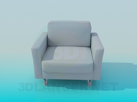 3d model Sillón - vista previa