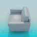 3d model Sillón - vista previa