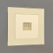 3d model Telephone socket RJ-11 (champagne) - preview