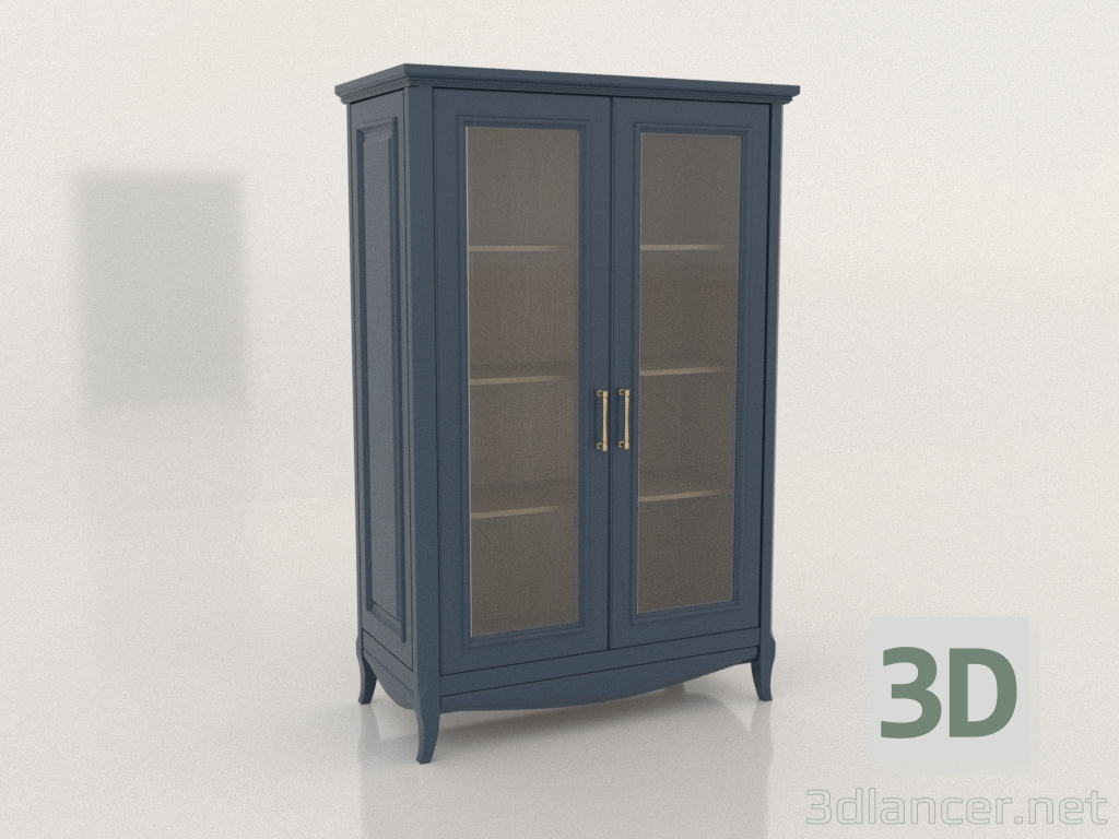 Modelo 3d Vitrine duas portas 1 (Ruta) - preview