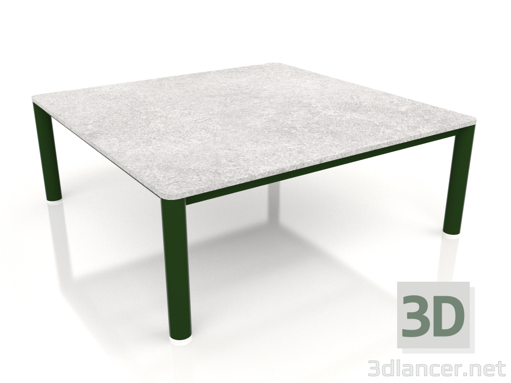 Modelo 3d Mesa de centro 94×94 (verde garrafa, DEKTON Kreta) - preview