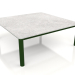 Modelo 3d Mesa de centro 94×94 (verde garrafa, DEKTON Kreta) - preview