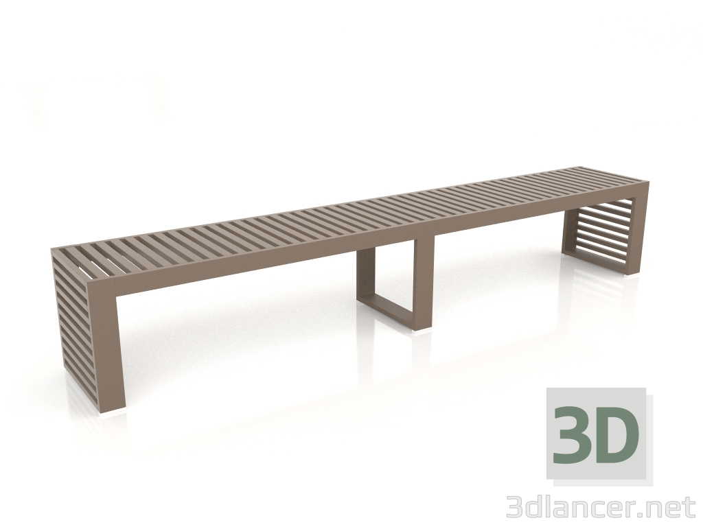 modello 3D Panchina 246 (Bronzo) - anteprima