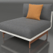 3d model Sofa module, section 3 (Agate gray) - preview