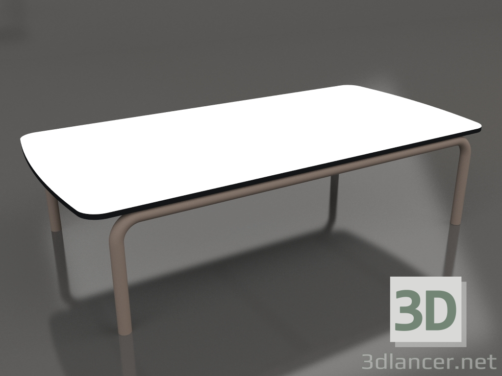 3d model Coffee table 120x60 (Bronze) - preview