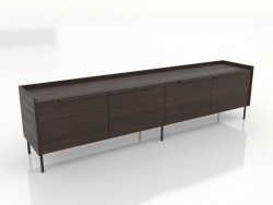 Mobile TV 1 GRANDE 2200 mm (frassino noce)