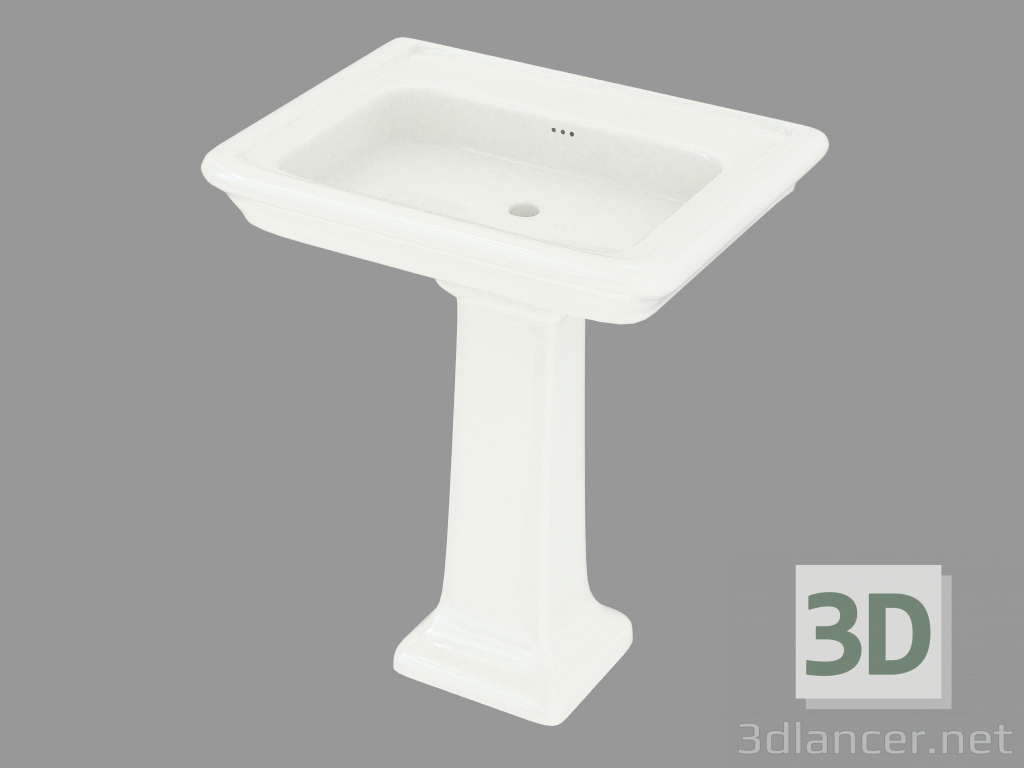 3D modeli Lavabo Etoile - önizleme