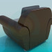 3d model Big chair - preview