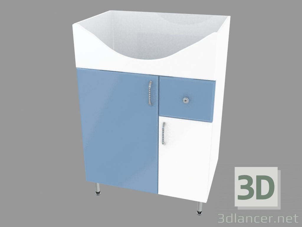 3D modeli Banyo dolabı - önizleme