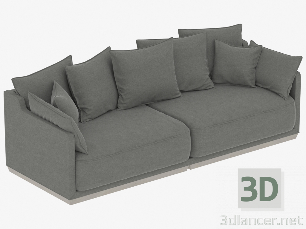 modello 3D Divano modulare SOHO 2480mm (art. 801-802) - anteprima