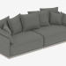 3d model Modular sofa SOHO 2480mm (art 801-802) - preview